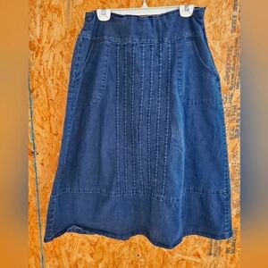 Denim skirt